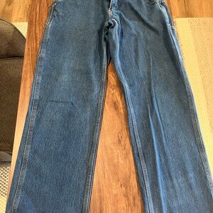 Carhartt Men's Relaxed Fit Blue Jeans